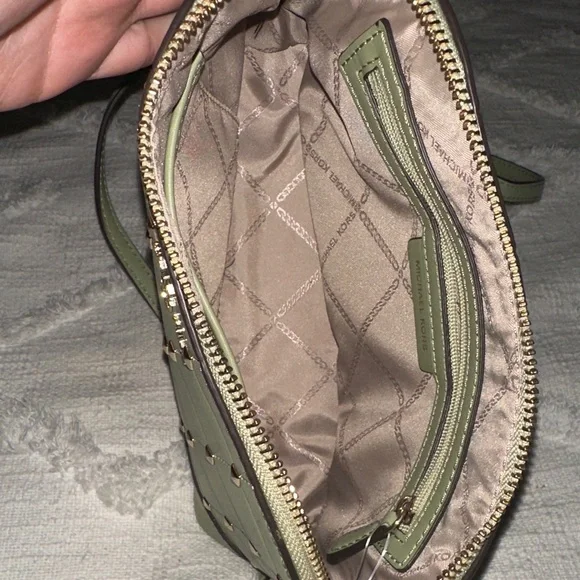Michael Kors LG DOMME XBODY light sage Crossbody Bag